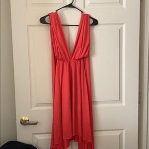 Peach Bridesmaid Dress